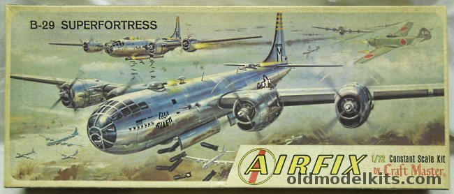 Airfix 1/72 Boeing B-29 Superfortress - Craftmaster Issue, 1601-200 plastic model kit